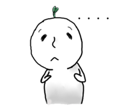 Blush with his sister flowers1 sticker #8445620