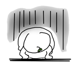 Blush with his sister flowers1 sticker #8445621