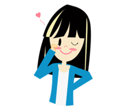 kimmi daily life sticker #8445700
