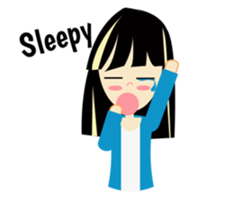 kimmi daily life sticker #8445728