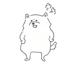 Faithful dog to samurai-tatsumi- sticker #8445996