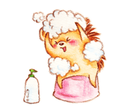 Pretty hedgehog sticker #8447466