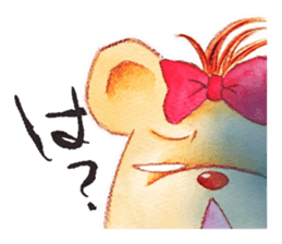 Pretty hedgehog sticker #8447471