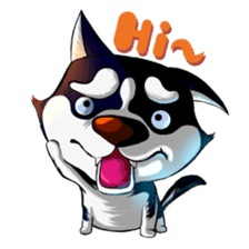 Dou Dou: The Husky sticker #8447908