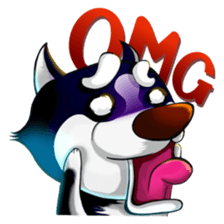 Dou Dou: The Husky sticker #8447909