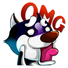 Dou Dou: The Husky sticker #8447909
