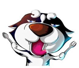 Dou Dou: The Husky sticker #8447912