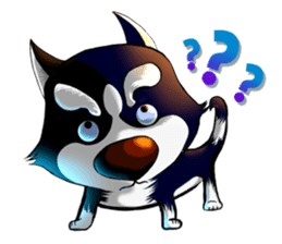 Dou Dou: The Husky sticker #8447913