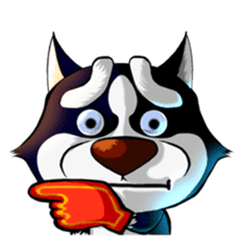 Dou Dou: The Husky sticker #8447914