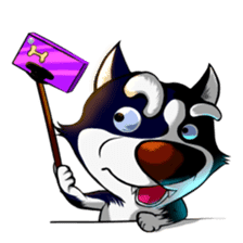 Dou Dou: The Husky sticker #8447915