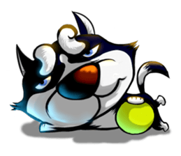 Dou Dou: The Husky sticker #8447916