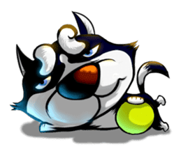 Dou Dou: The Husky sticker #8447916