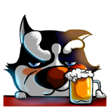 Dou Dou: The Husky sticker #8447917