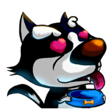 Dou Dou: The Husky sticker #8447921