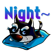 Dou Dou: The Husky sticker #8447922