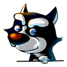 Dou Dou: The Husky sticker #8447923