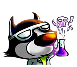 Dou Dou: The Husky sticker #8447928