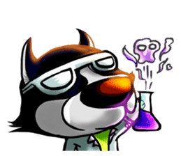 Dou Dou: The Husky sticker #8447928