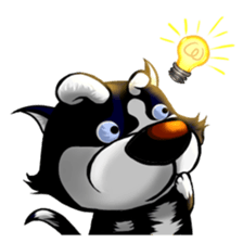 Dou Dou: The Husky sticker #8447931