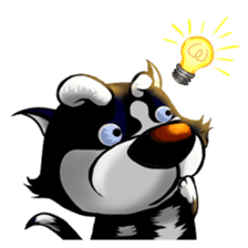 Dou Dou: The Husky sticker #8447931