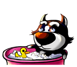 Dou Dou: The Husky sticker #8447933