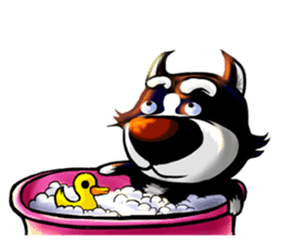 Dou Dou: The Husky sticker #8447933