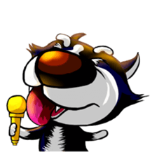 Dou Dou: The Husky sticker #8447939