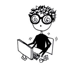 think+ing sticker #8448628