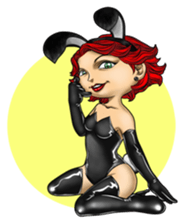 Bunny Cosplay Girl sticker #8448668
