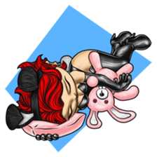Bunny Cosplay Girl sticker #8448687