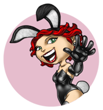 Bunny Cosplay Girl sticker #8448690