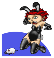Bunny Cosplay Girl sticker #8448691