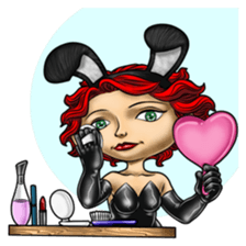 Bunny Cosplay Girl sticker #8448695