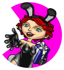 Bunny Cosplay Girl sticker #8448697