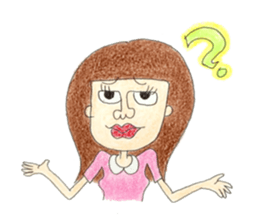 Charming Woman sticker #8449660