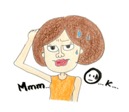 Charming Woman sticker #8449678