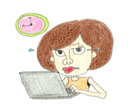 Charming Woman sticker #8449694