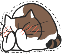 The fat cat Chimo sticker #8450401