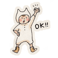 Neko-kaburi-boy sticker #8450900