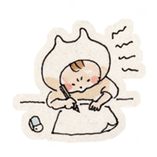 Neko-kaburi-boy sticker #8450918