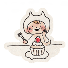 Neko-kaburi-boy sticker #8450921