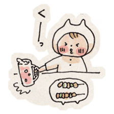 Neko-kaburi-boy sticker #8450922