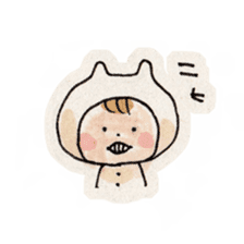 Neko-kaburi-boy sticker #8450926