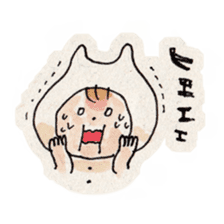 Neko-kaburi-boy sticker #8450935