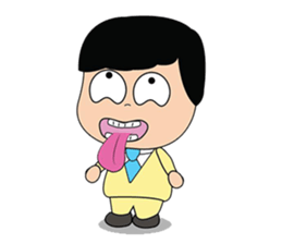 Yellow Couple sticker #8450943