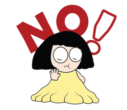 Yellow Couple sticker #8450944