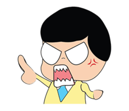 Yellow Couple sticker #8450950