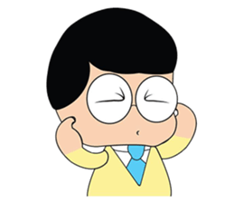 Yellow Couple sticker #8450953