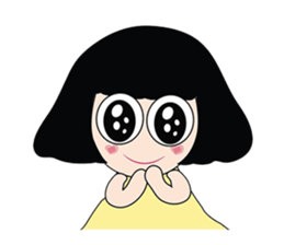 Yellow Couple sticker #8450969