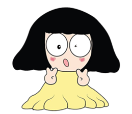 Yellow Couple sticker #8450973